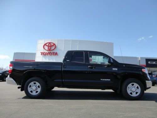 New 2014 Tundra Double Cab SR5 5.7L V8 4x4 Rear View Camera Black Paint 4wd, US $33,500.00, image 2