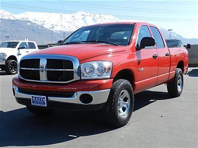 Dodge ram crew cab slt 4x4 hemi shortbed 6 speed manual tow