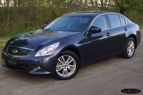 5-days no reserve &#039;10 infiniti g37x awd nav back-up bose hid warranty 1-owner