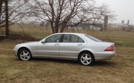 Beautiful 2004 mercedes benz s500 5.0l silver w/ extended warranty