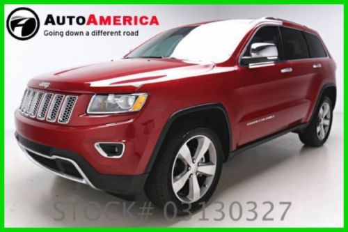 We finance! 3008 miles 2014 jeep grand cherokee limited  3.6l v6 24v