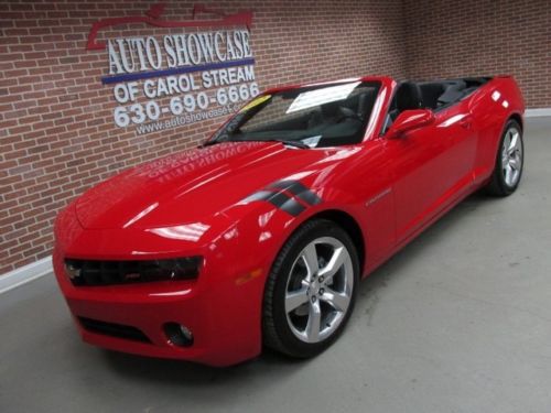 2012 chevrolet camaro rs convertible leather seats warranty