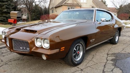 1971 pontiac gto h.o. matching #&#039;s 455, matching m-22