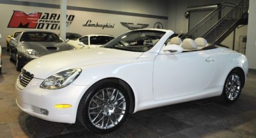 2002 sc430 - 1 florida owner - pearl white - pebble beach wheels - amazing