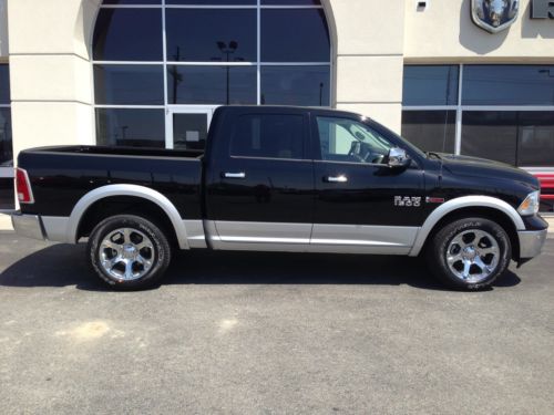 New 2014 ram 1500 laramie 4x4 eco diesel black