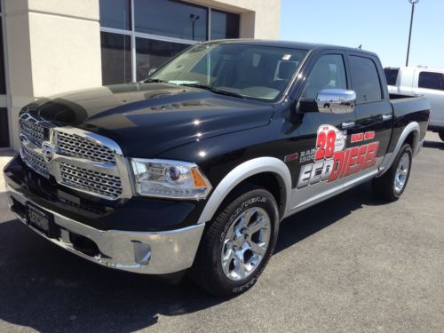 New 2014 Ram 1500 Laramie 4x4 Eco Diesel Black, US $49,810.00, image 2
