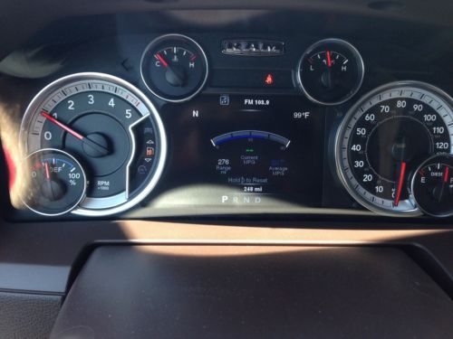 New 2014 Ram 1500 Laramie 4x4 Eco Diesel Black, US $49,810.00, image 12