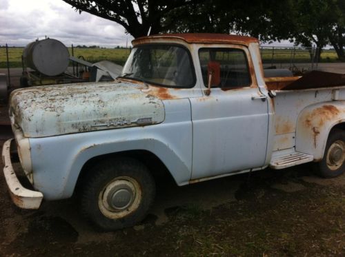 1960 ford f-100,classic pickup,shortbed,numbers matching numbers