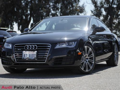 2012 audi a7 3.0 supercharged awd quattro prem plus pkg navigat