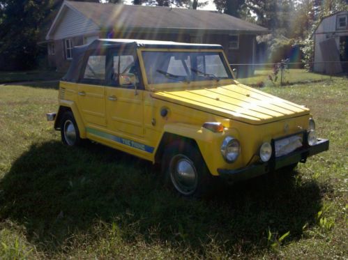 1973 volkswagen thing base 1.6l