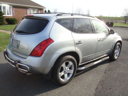 Nissan murano awd salvage rebuildable repairable wrecked project damaged fixer