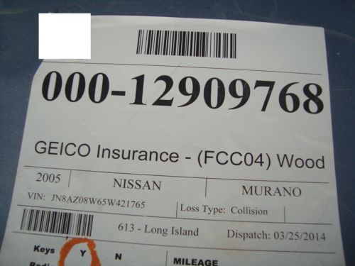 Nissan Murano AWD Salvage Rebuildable Repairable Wrecked Project Damaged FIXER, US $6,995.00, image 42