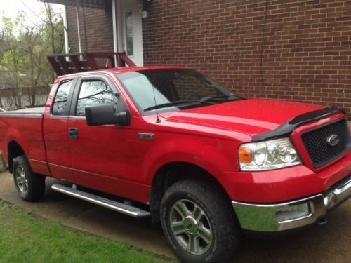 2005 f150 xlt extended super cab ride and drive -  right color right miles