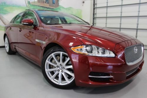 2013 jaguar xj portfolio, 11k mi, massage heated and cooled seats, meridian