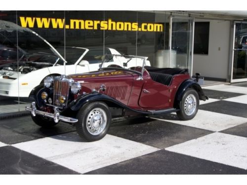 1953 mg td mkii roadster complete restoration