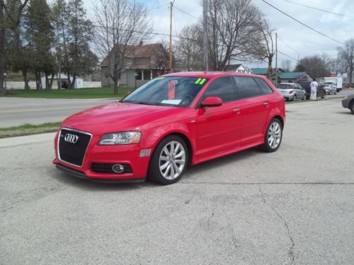 2011 audi a3 tdi hatchback tdi 4-door 2.0l turbo diesel repo wow save huge
