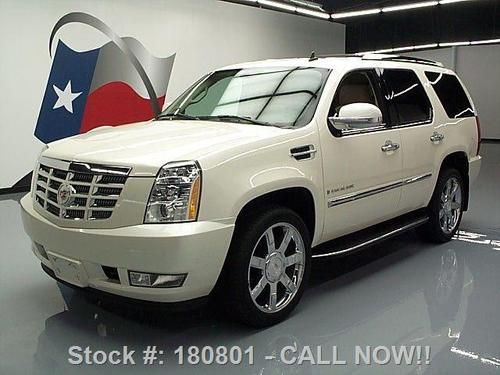 2008 cadillac escalade ultra lux awd sunroof nav 49k mi texas direct auto