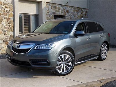 2014 acura mdx technology, navigation package