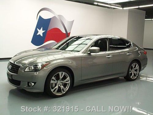 2011 infiniti m37 sport sunroof nav rear cam 20&#039;s 49k texas direct auto