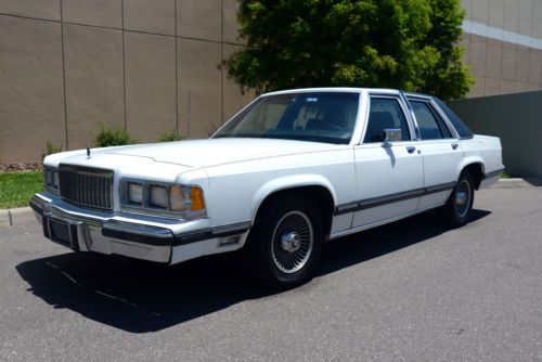 1989 mercury grand marquis ls sedan 4-door 5.0l