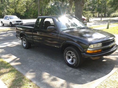 1999 black on black 2wd ext cab 4cyl. 160,000 miles runs like new