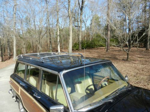 Black 1988 Jeep Wagoneer, image 6