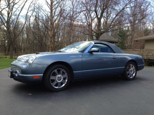 2005 50th anniversary thunderbird convertible, tbird