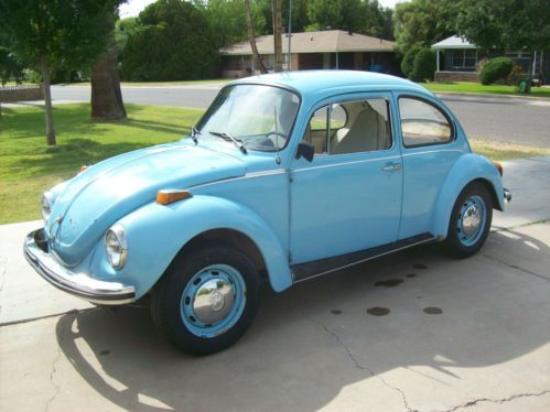 1973 volkswagen super beetle. electric car! never buy gas again!