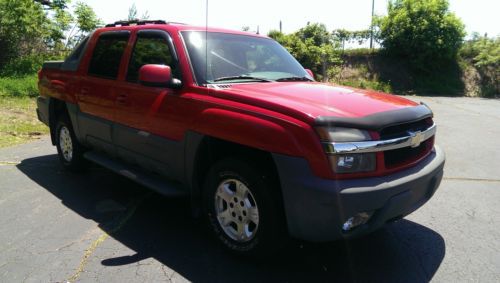 2002 chevrolet avalanche 1500 z71 crew cab pickup 4-door 5.3l