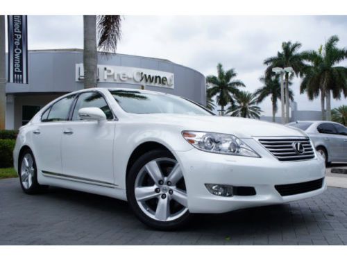 2012 lexus ls460 1 owner clean carfax we finance we take trades shipping florida