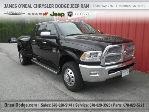 New 2014 dodge ram 3500 longhorn mega cab 4x4 6.7l cummins diesel