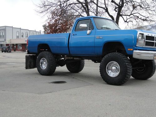 1993 lifted dodge ram 2500 monster truck