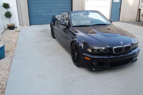 03 bmw 3 series m3 e46 smg 6 speed convertible hid 3.2l used cars knoxville tn