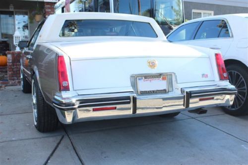 1984 cadillac eldorado biarritz custom 2-door 4.1l