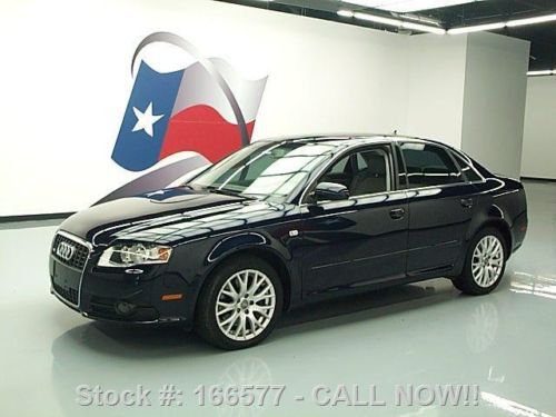 2008 audi a4 2.0t sedan s-line auto leather sunroof 78k texas direct auto