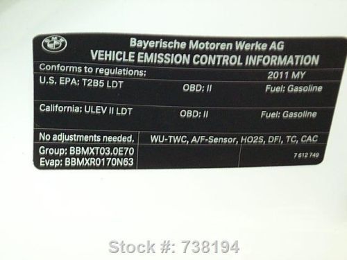 2011 BMW X5 XDRIVE 35I PREMIUM AWD PANO ROOF NAV 24K MI TEXAS DIRECT AUTO, US $35,780.00, image 11