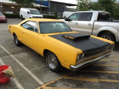 1969 dodge coronet super bee 440 original 4 speed project no reserve