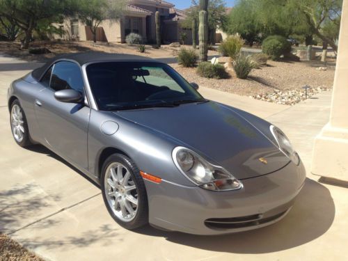 2001 porsche carrera cabriolet 911 original owner