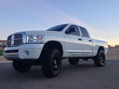 2007 dodge ram 1500 laramie 4wd lifted 37&#034; tires