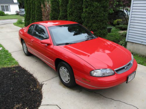 1998 chevrolet monte carlo ls coupe 2-door 3.1l