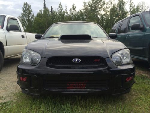 2005 subaru impreza wrx sti sedan 4-door 2.5l