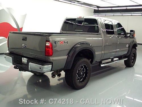 2011 FORD F-250 LARIAT CREW FX4 4X4 DIESEL REAR CAM 62K TEXAS DIRECT AUTO, US $40,980.00, image 4