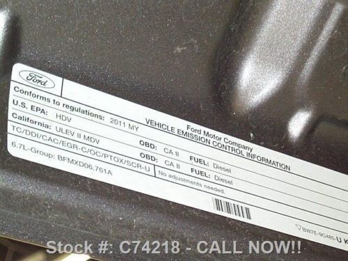 2011 FORD F-250 LARIAT CREW FX4 4X4 DIESEL REAR CAM 62K TEXAS DIRECT AUTO, US $40,980.00, image 11