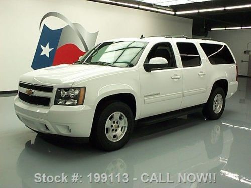 2014 chevy suburban lt sunroof leather dvd rear cam 9k texas direct auto