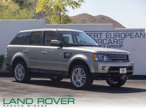 Cpo 2013 land rover sport hse lux sand almond nav camera