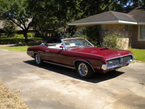 1969 mercury cougar xr7 convertible 351 cleveland