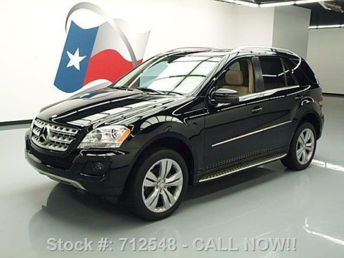 2011 mercedes-benz ml350 sunroof nav rear cam 20&#039;s 49k texas direct auto