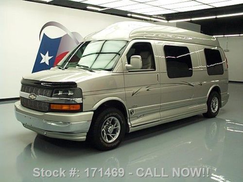 2006 chevy express 2500 diesel explorer leather dvd 60k texas direct auto