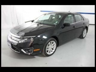 12 ford fusion 4 door sedan sel v6, leather, sync, we finance!