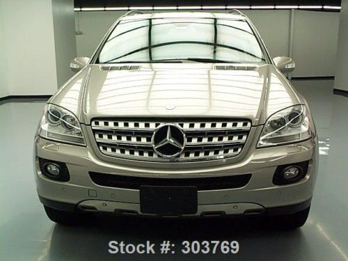 2008 mercedes-benz ml350 p2 4matic awd sunroof nav 53k texas direct auto